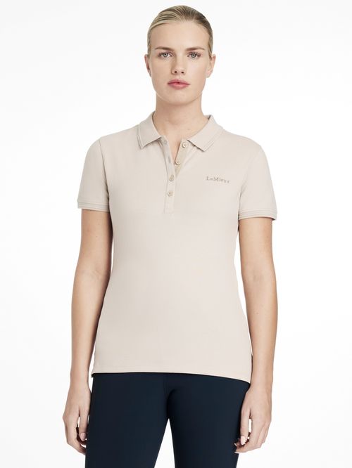LeMieux Women's Classique Polo Shirt - Stone