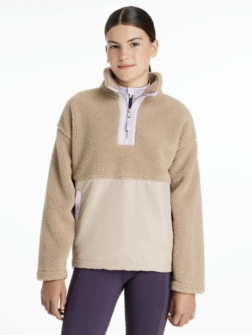 LeMieux Kids' Young Rider Tammy Teddy Fleece - Almond