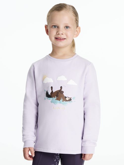 LeMieux Kids' Mini Poppy Long Sleeve Top - Lilac