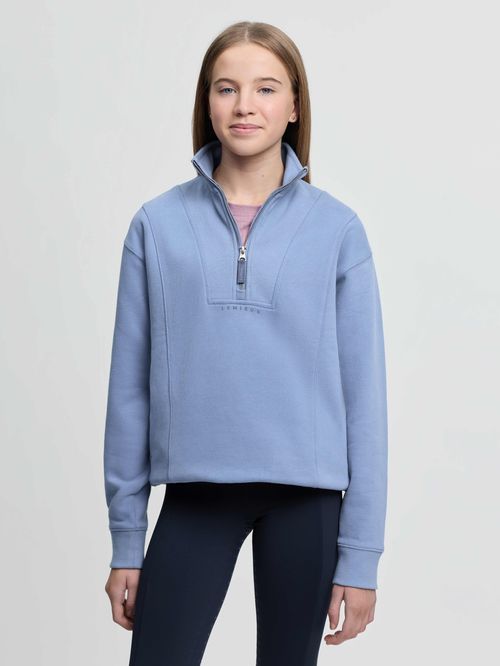 LeMieux Kids' Young Rider Vianne Quarter Zip - Powder Blue