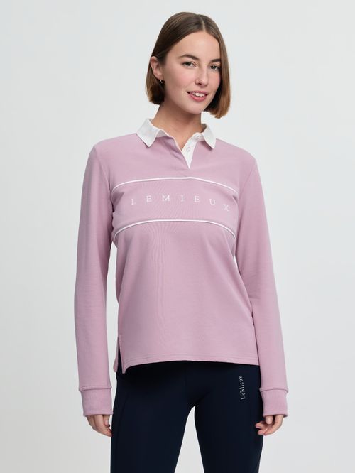 LeMieux Women's Rochelle Rugby Shirt - Fondant