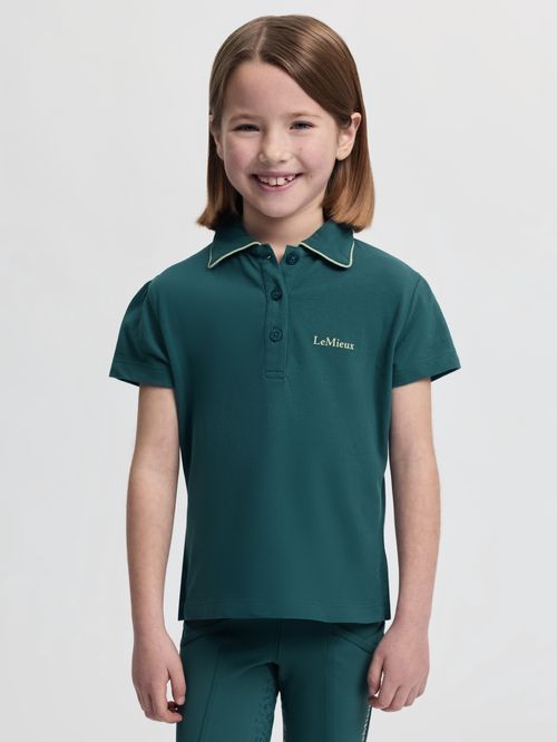 LeMieux Kids' Mini Polo Shirt - Jungle