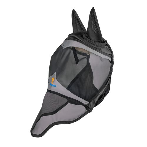 Shires FlyGuard Fine Mesh Fly Mask w/Ears & Nose - Jet