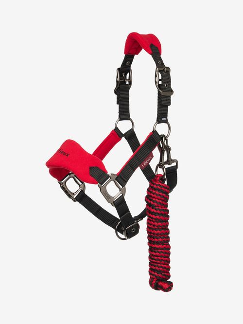 LeMieux Mini Vogue Halter and Leadrope - Chilli