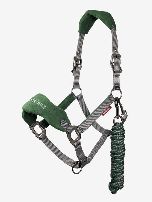 LeMieux Vogue Halter and Leadrope - Hunter Green