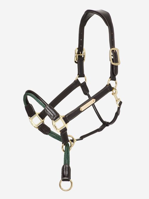 LeMieux Rope Control Halter - Brown