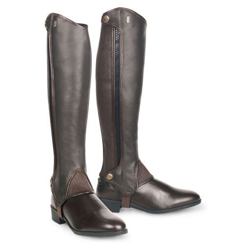 OVERSTOCK: Tredstep Deluxe Half Chaps - 15/15 - Brown