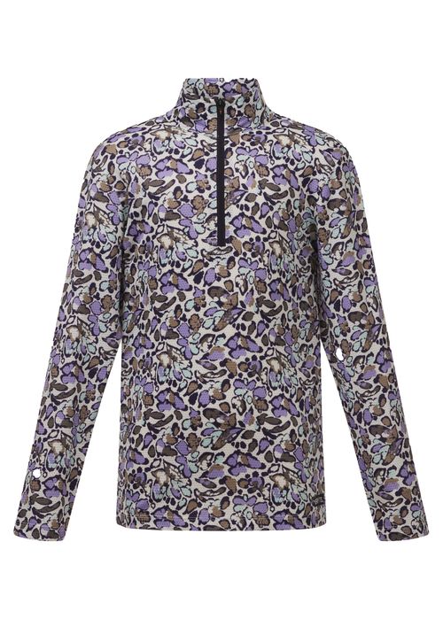 OVERSTOCK: Kerrits Kids' Breeze Ice Fil Long Sleeve Shirt - Large - Orchid Springtime