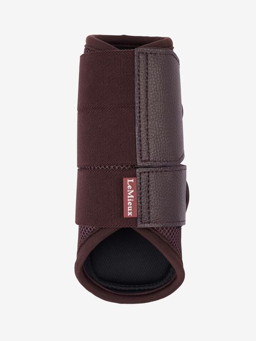 LeMieux Arika Mesh Brushing Boots - Damson