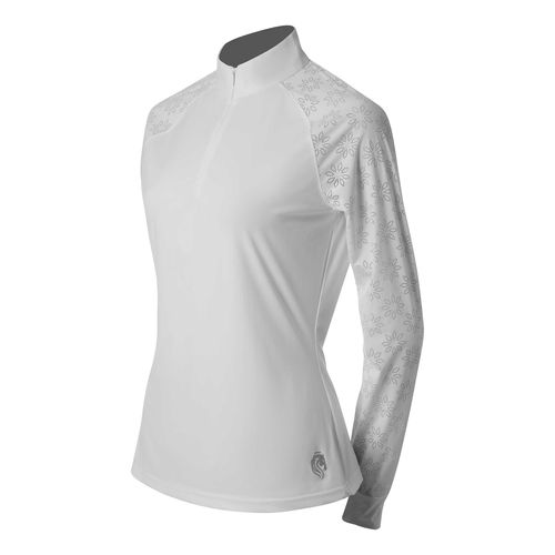 Equinavia Women's Petra Long Sleeved Show Shirt - White