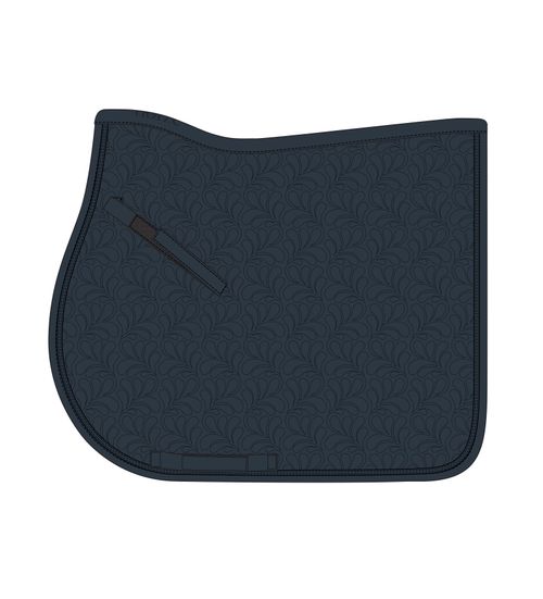 Horze Free Form All Purpose Saddle Pad - Blueberry