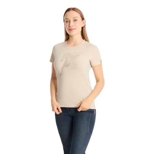 Horze Women's Kathrin Equestrian Technical T-Shirt - Birch
