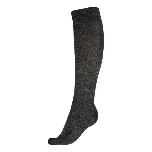 B Vertigo Shimmer Bamboo Riding Socks - Black Beauty