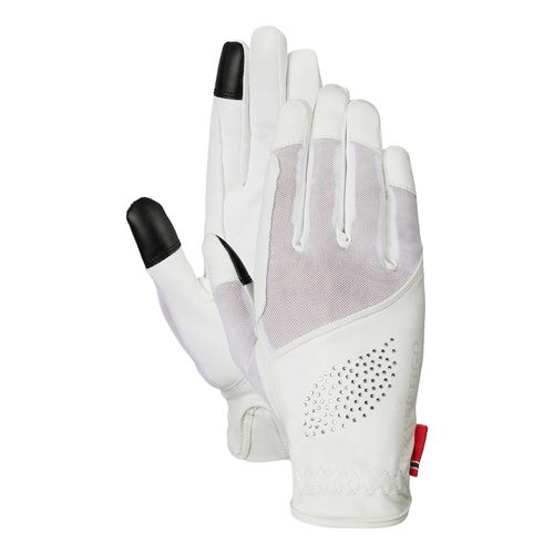 B Vertigo B Vertigo Lux Show Gloves - White