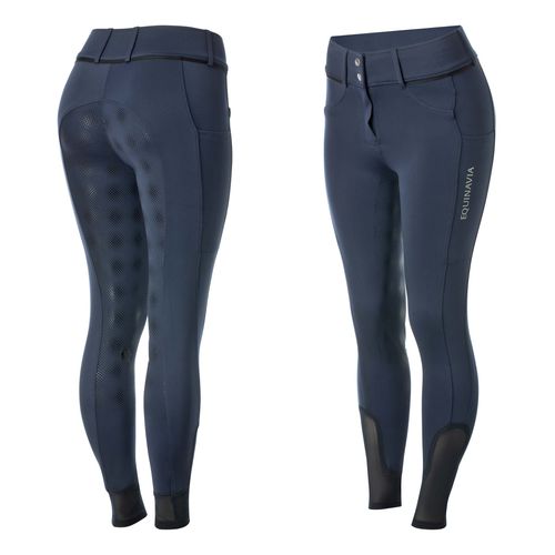 Equinavia Women's Silvi Full Seat Breeches - Navy