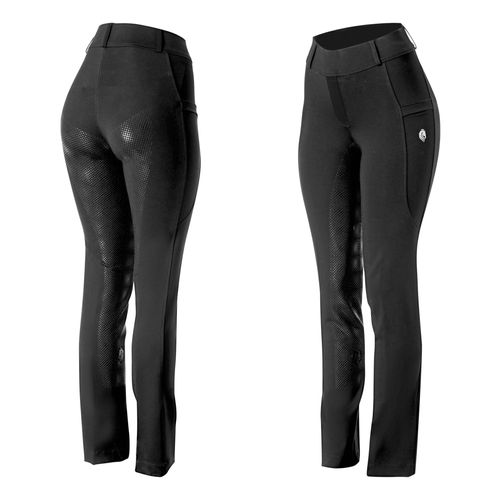 Equinavia Women's Astrid Boot Cut Full Seat Riding Pants - Black