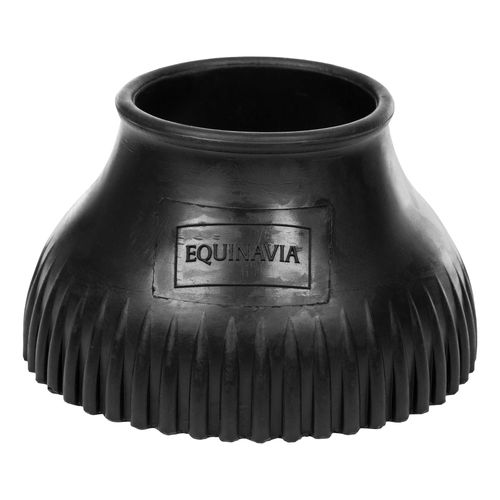 Equinavia Rubber Pull On Bell Boots - Black