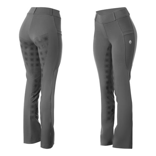 Equinavia Women's Astrid Boot Cut Full Seat Riding Pants - Carbon Grey