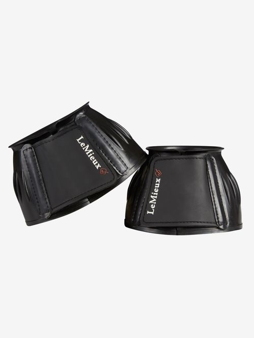 LeMieux Rubber Bell Boots - Black