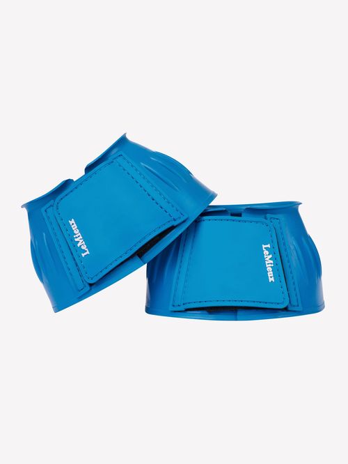 LeMieux Rubber Bell Boots - Benetton Blue