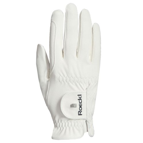 Roeckl Roeck-Grip Pro Riding Gloves - White