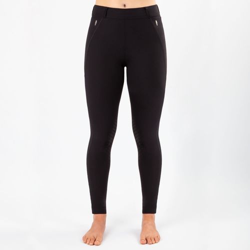 Irideon Women's Issential Capriole Knee Patch Tights - Black