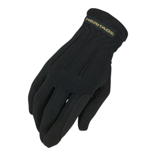 Heritage Power Grip Gloves - Black