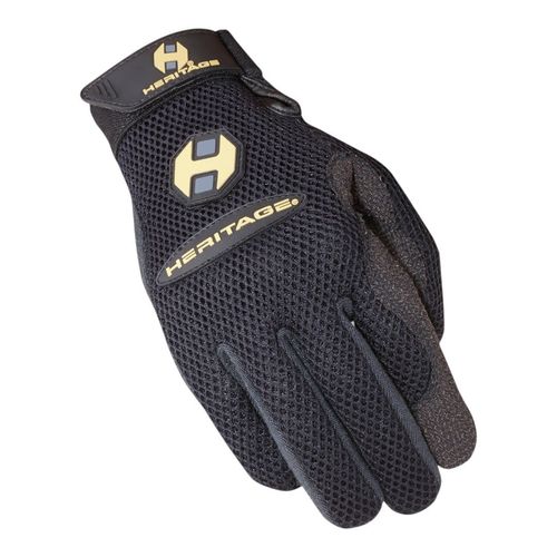 Heritage Air-Flow Roping Glove - Black