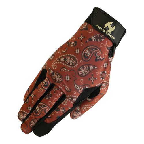 Heritage Print Performance Gloves - Bandana