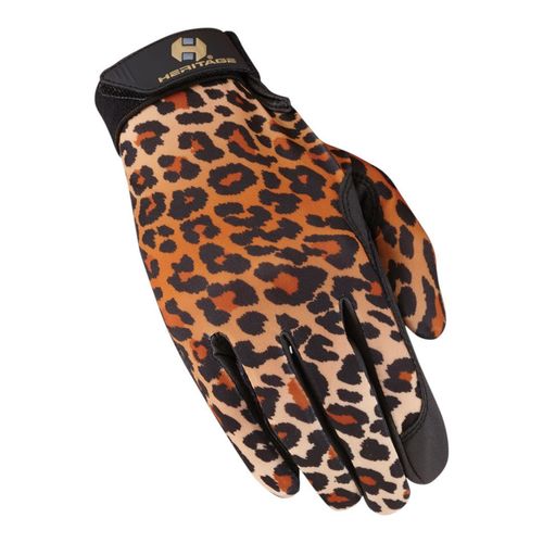 Heritage Print Performance Gloves - Leopard