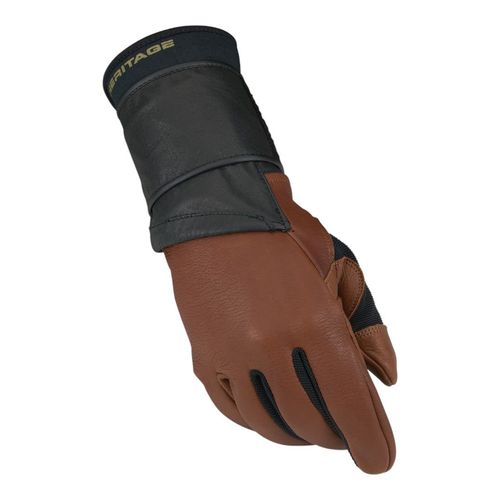 Heritage Pro 8.0 Bull Riding Glove - Brown