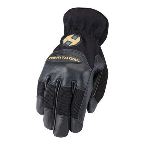 Heritage Trainer Gloves - Black