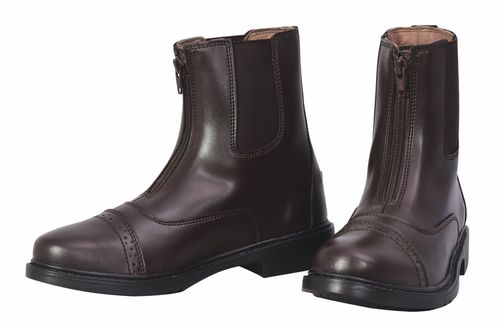 SALE RACK: TuffRider Women's Starter Front Zip Paddock Boots - 7.5 Regular - Mocha