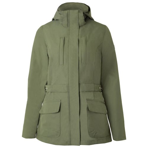 SALE RACK: Horze Women's Jadine Waterproof Shell Jacket - EU 40/US 10 - Beetle Green