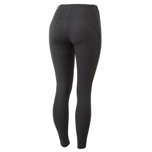 SALE RACK: Horze Women's Ciandra UV Pro Full Seat Tights - EU 42/US 30 - Charcoal Grey