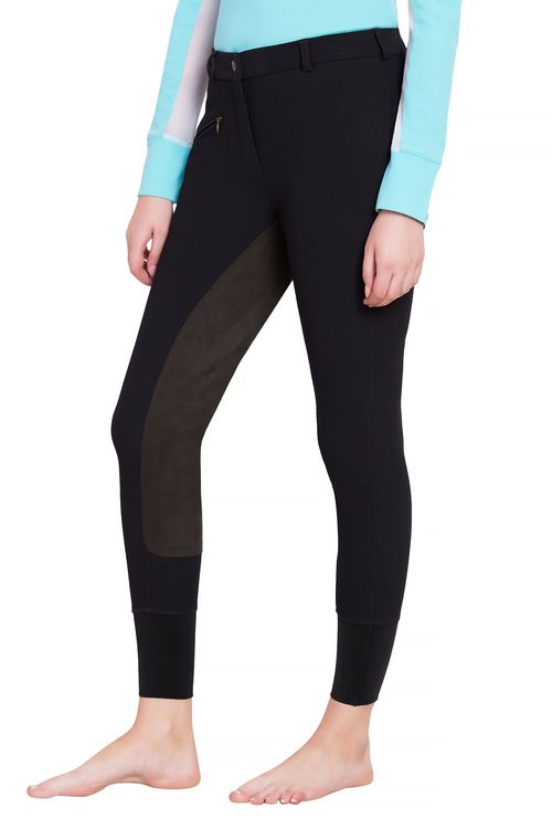 OVERSTOCK: TuffRider Women's Ribb Full Seat Breeches - 32 Regular - Black