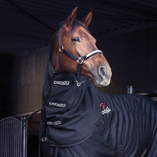 OVERSTOCK: Catago FIR-Tech Turnout Neck Piece 150g - EU 145/US 78 - Black