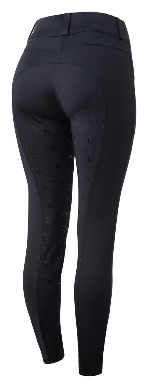 SALE RACK: Horze Women's Nora Full Seat Breeches - EU 42/US 30 - Caviar Black