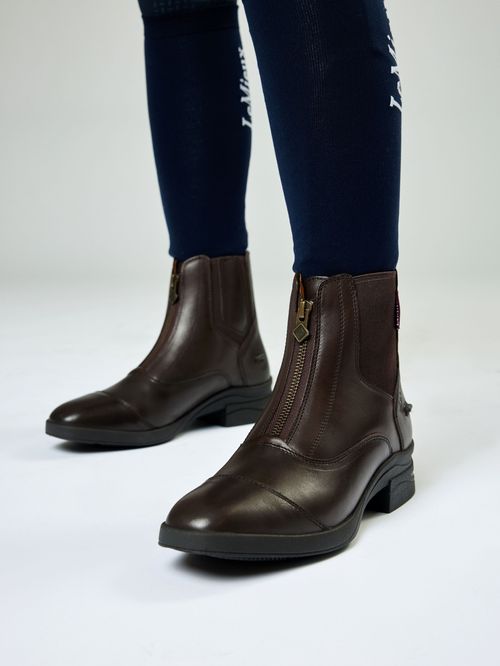LeMieux Kids' Junior Zip Paddock Boots - Brown