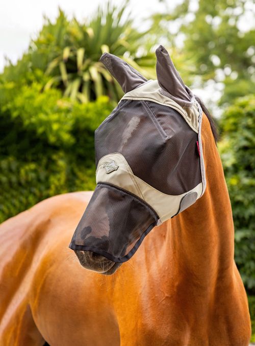 LeMieux Visor-Tek Full Fly Mask - Fern