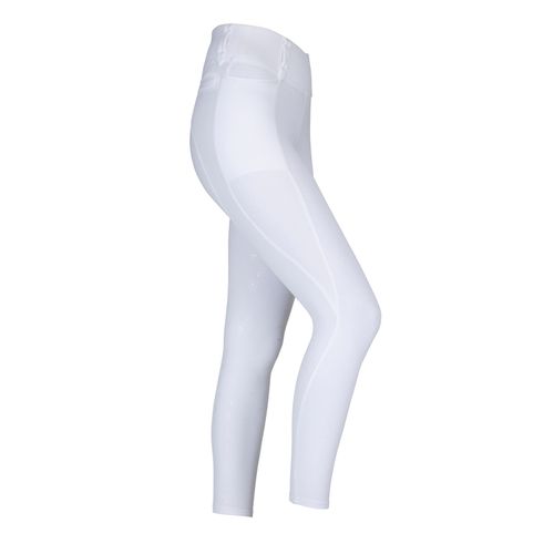 Shires Aubrion Women's Optima MX Riding Tights - White