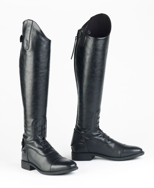 OVERSTOCK: Ovation Kids' Sofia Field Boot - 6 Slim Regular - Black