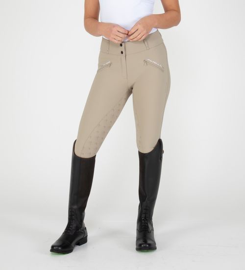 Shires Aubrion Women's Optima LX Breeches - Beige