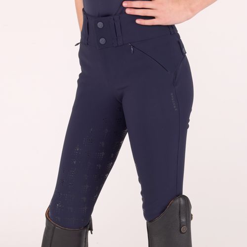 Shires Aubrion Kids' Optima MX Breeches - Navy