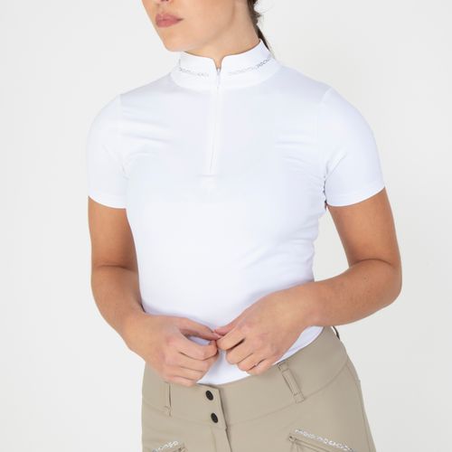 Shires Aubrion Women's Optima LX Show Shirt - White