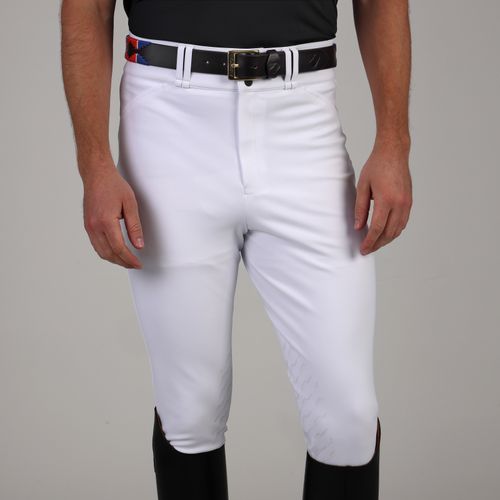 Shires Aubrion Men's Optima MX-KG Breeches - White