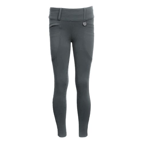 Dapplebay Kids' Essential Silicone Full Seat Tights - Graphite