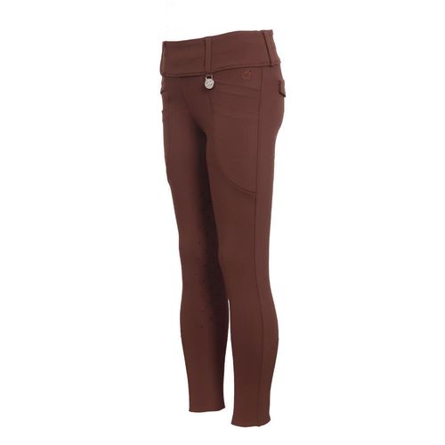 Dapplebay Kids' Essential Silicone Full Seat Tights - Chocolate