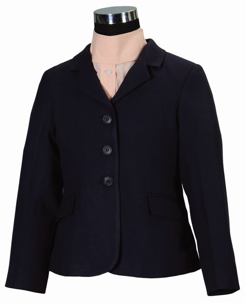 SALE RACK: TuffRider Kids' Starter Plus Show Coat - 16 - Navy