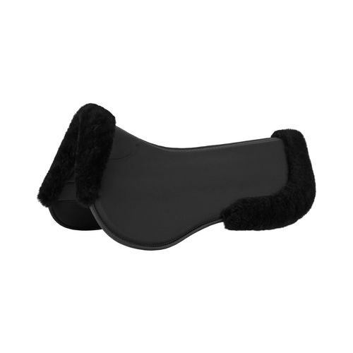 EquiFit Thin ImpacTeq Half Pad w/UltraWool - Black/Black